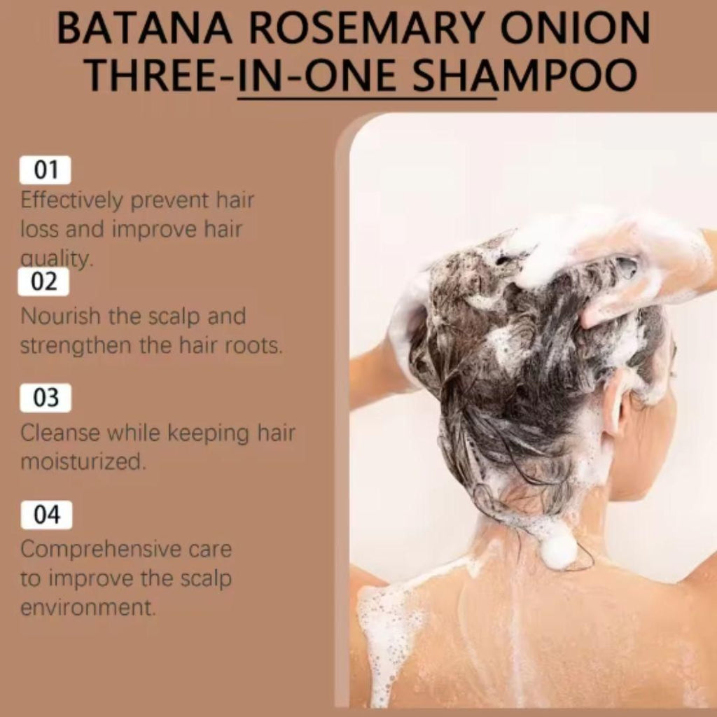 Batana Rosemarry Onion Shampoo (Pack of 2)